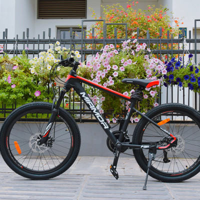 XE ĐẠP ĐỊA HÌNH MTB MIAMOR HERO SIZE 22-2022 ĐEN XANH DƯƠNG 