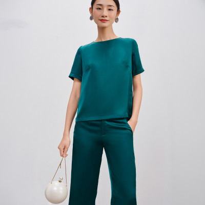 Quần Ống Suông Cúc Phương PAN066 thời trang thiết kế Hity