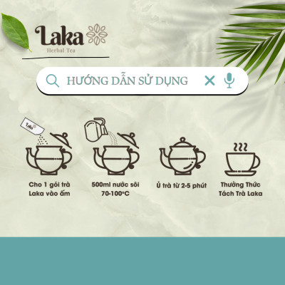 Trà Cà Phê Cascara LAKA Hộp 25 Gr, 100% quả cà phê chín mọng