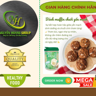 Bột yến mạch nguyên cám 500g Xuân An( Tặng Gói YM 180g)