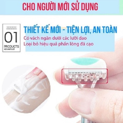 Dao Cạo Bikini Dành Cho Nữ Kai Line MTG-2B 011641 (Set 2 Cây)