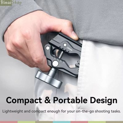 Ulanzi R011A - Khớp Nối Dài 10 Inch Và Kẹp Càng Cua Đa Năng Dành Cho Quay Phim, Chụp Hình - Hàng chính hãng