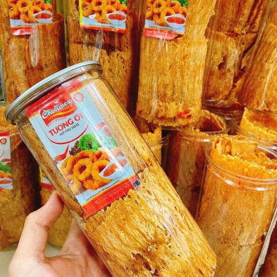 Mực nguyên con cán tẩm gia vị DTFood