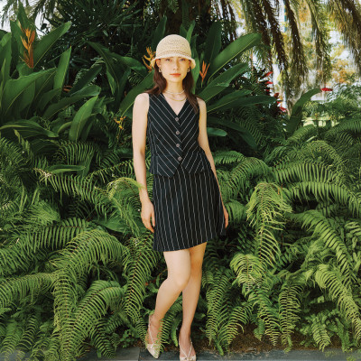 Váy Quần Mini Minh Nguyệt SKI048 thời trang thiết kế Hity