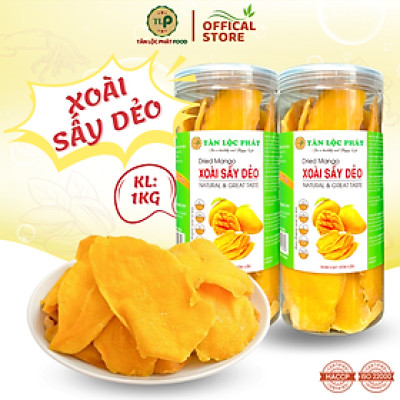 XOÀI SẤY DẺO VỊ TỰ NHIÊN CHUA NGỌT TÂN LỘC PHÁT