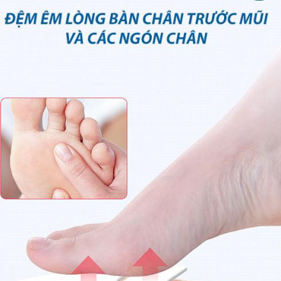Miếng lót giày cao gót mũi nhọn cho giày bị rộng cao cấp, vải thoáng khí và êm chân- buybox - BBPK55