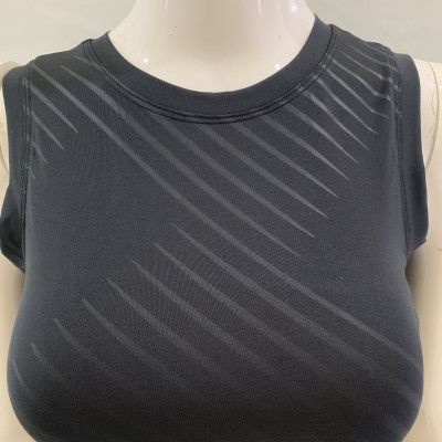 Áo thun nữ sát nách chất thun 4 chiều màu đen