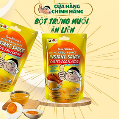 Bột sốt trứng muối ăn liền cao cấp - Soy Asahi - Free ship - Chuẩn vị nhà hàng - Tự nhiên - Không chất bảo quản