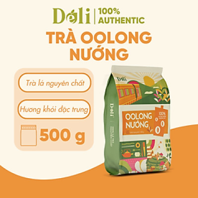 [NEW]  Trà Oolong nướng Déli - 500gr - chuyên dùng pha chế trà sữa, trà trái cây.