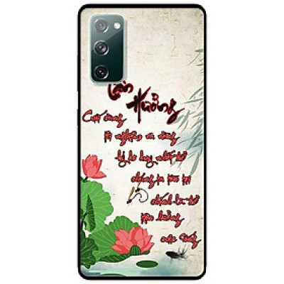 Ốp lưng dành cho Samsung A90 - Samsung S20 FE mẫu Tận Hưởng Thư Pháp