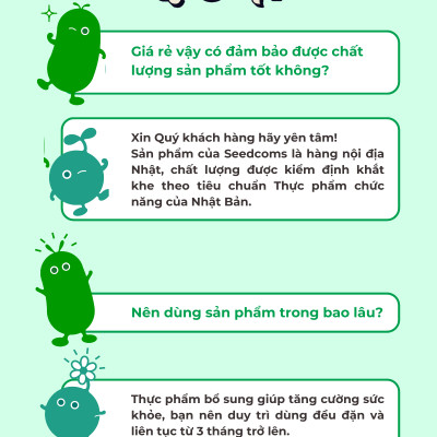 Viên Uống Bổ Sung Baba, Giấm Đen Hỗ Trợ Phục Hồi Sức Khỏe, Giảm Căng Thẳng Mệt Mỏi Seedcoms Nhật Bản