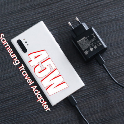 Bộ dây & củ sạc nhanh Samsung 45W Type-C cho Galaxy Note10 Plus, S20 Ultra và các dòng điện thoại khác – Hàng Chính hãng