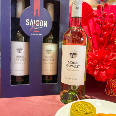 Rượu vang trắng Dominic Moon Harvest Chardonnay 750ml 13.5%Acl