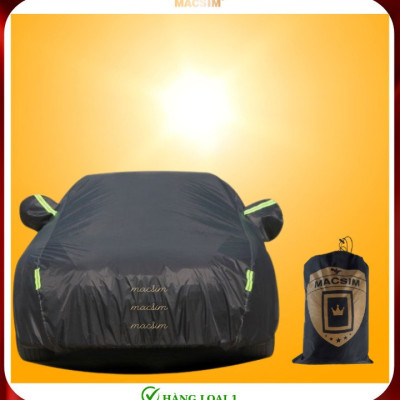Bạt phủ ô tô Mercedes GLE nhãn hiệu Macsim sử dụng trong nhà và ngoài trời chất liệu Polyester - màu đen