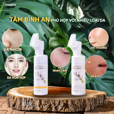 Sữa rửa mặt thảo mộc ( da thường, da khô, da nhạy cảm) - 150ml