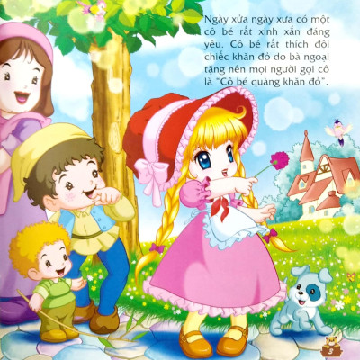 Sách Truyện Kể Ngày Xửa Ngày Xưa - Cô Bé Quàng Khăn Đỏ