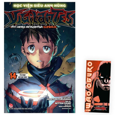 Sách - Học Viện Siêu Anh Hùng Vigilantes - My Hero Academia Illegals - Tập 14 - Cư Ngụ Nơi Vực Sâu - Tặng Kèm Bookmark