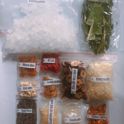 Combo 2 gói chè dưỡng nhan 12 vị - Mỗi gói 400gr