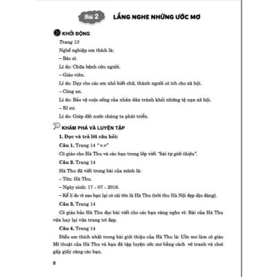 Hướng dẫn học và làm bài tiếng việt 3 tập 1 (bám sát sgk chân trời sáng tạo) - HA