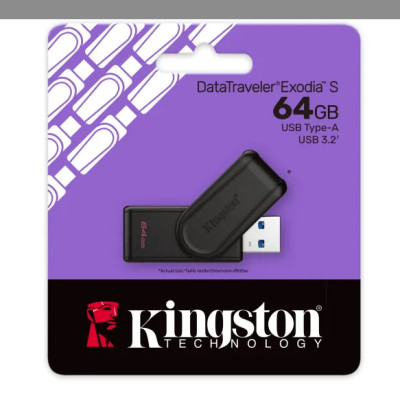 USB Kingston 3.2 Gen 1 DataTraveler Exodia  Exodia S DTXS  64GB / 128GB / 256GB - Hàng Chính Hãng