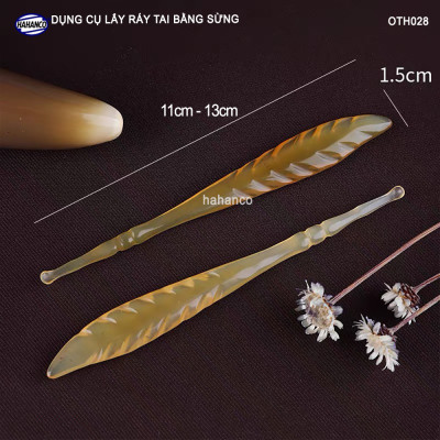Dụng cụ lấy ráy tai bằng sừng, giúp tai luôn sạch - OTH028 - An toàn, tiện dụng, dụng cụ vệ sinh tai chăm sóc gia đình
