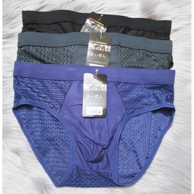 Quần lót nam Tam giác thông hơi 304 cao cấp, Sịp chéo sexy chất đẹp xuất nhật