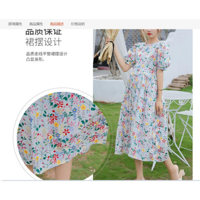 ĐẦM BẦU VÁY BẦU CÔNG SỞ BÔNG ĐI BIỂN ( sau sanh có dây kéo cho bú )