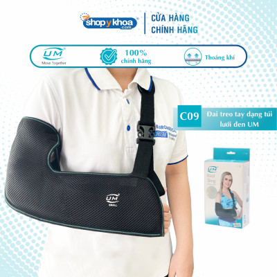 Đai treo tay dạng túi lưới đen United Medicare (C09)