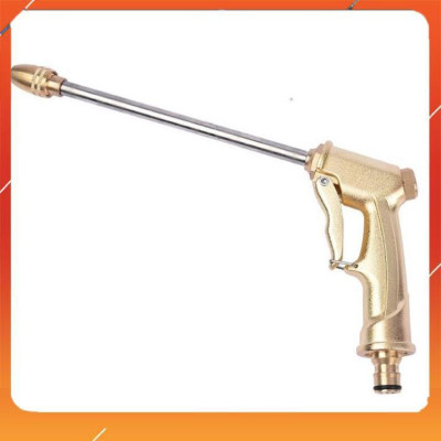 Bộ dây vòi xịt nước rửa xe, tưới cây ,tăng áp 3 lần,loại 3m,5m 206701-3 đầu đồng,cút đồng nối đồng nhựa+  đai