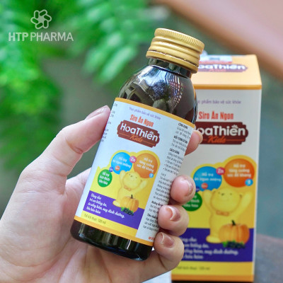 Siro Ăn Ngon Hoa Thiên SẮC NGỌC KHANG giúp hổ trợ kích thích hệ tiêu hóa & ăn ngon miệng chai 120ml