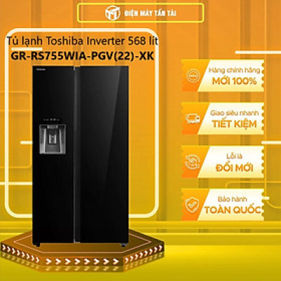 GR-RS755WIA-PGV(22)-XK - Tủ Lạnh Toshiba GR-RS755WIA-PGV(22)-XK  - Hàng Chính Hãng - Chỉ Giao Hồ Chí Minh