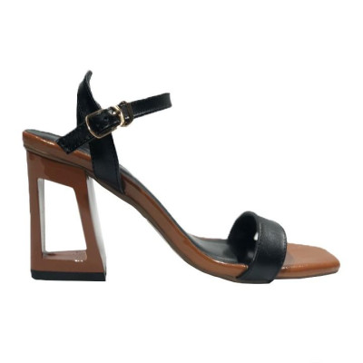 Sandal cao gót nữ da cao cấp hot trend  trẻ trung năng động 21283