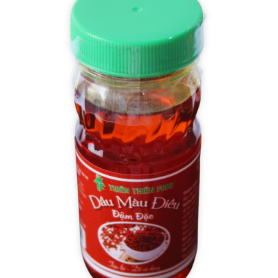 Dầu Màu Điều Combo 6 Chai 100ml Thương hiệu Thiên Thiên Food Gia vị nấu ăn