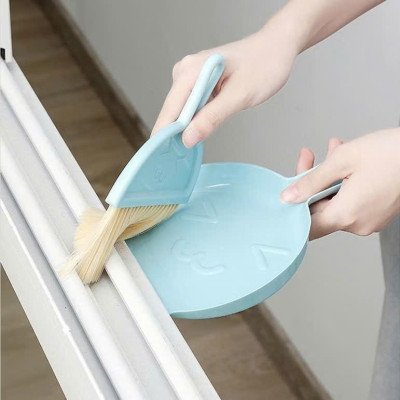 Bộ Chổi Và Xẻng Quét Tròn Mới - Quét Bàn Thờ, VĂN PHÒNG - Chổi Và Ki Quét Bụi Mini Hốt Rác Vệ Sinh Nhà Cửa - Hàng Chính Hãng MINIIN