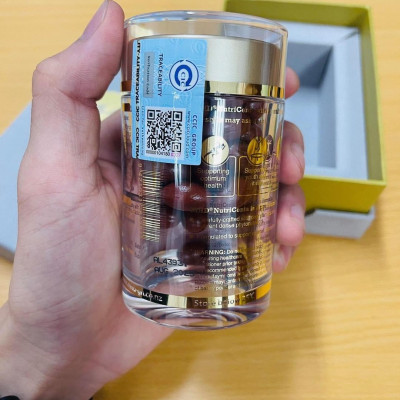 Viên uống sức khỏe nhau thai hưu NUTRICENTA DAMODE lọ 60 viên