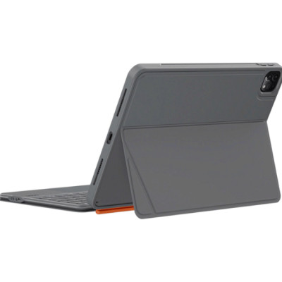 Case bao da bàn phím cho iPad A16 Gen 11 / Gen 10 / Pro 11 M2 M3 M4 Pro 11 2020/21/22 Air 4/5/6/7 M2 M3 bluetooth V5.3 tích hợp trackpad / touchpad hiệu WIWU WK005 - Bàn phím từ tính nam châm tháo rời, tích hợp giá đỡ - Hàng nhập khẩu