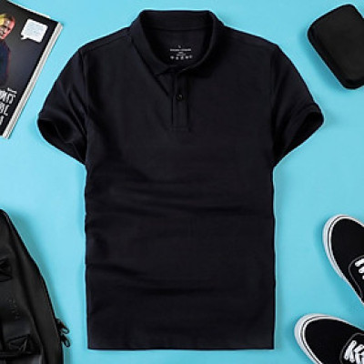 - Áo thun POLO trơn vải cá sấu cotton cao cấp ngắn tay có đủ bảng màu pastel cực hot