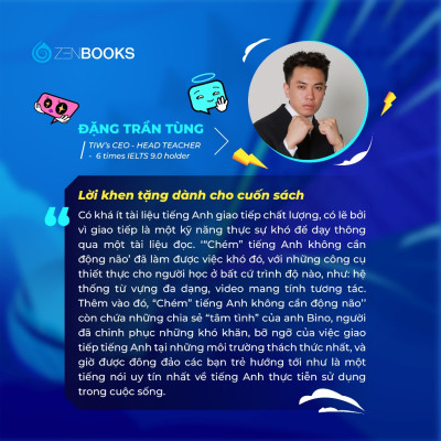 Sách Năm Bắt Ngoại Ngữ Nhanh: Chém Tiếng Anh Không Cần Động Não - Vũ Vi Bình