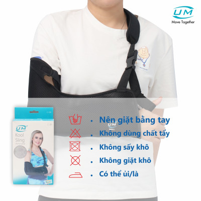 Đai treo tay dạng túi lưới đen United Medicare (C09)