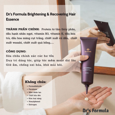 Combo Dầu Gội Xả Dưỡng Ngăn ngừa lão hóa tóc/da đầu Dr