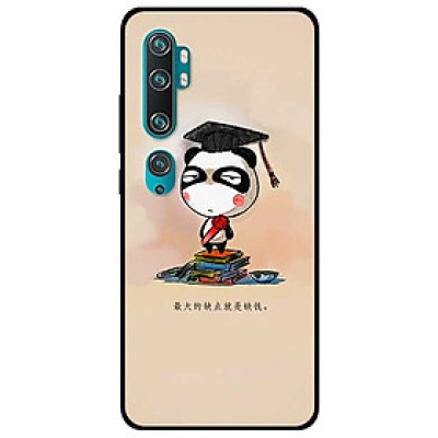 Ốp lưng dành cho Xiaomi Mi Note 10 mẫu Gấu Trúc Tốt Nghiệp