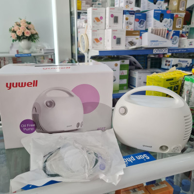 Máy Xông Khí Dung Nén Khí YUWELL 403T Xông Mũi Họng Hiệu Quả - Bảo Hành 2 Năm - Nhập Khẩu Chính Hãng