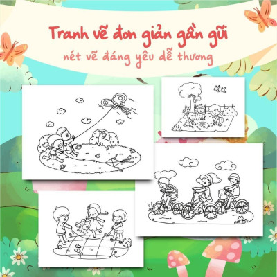 Sách Tô Màu - Xe Kem Ngọt Mùa Hè - Megabook