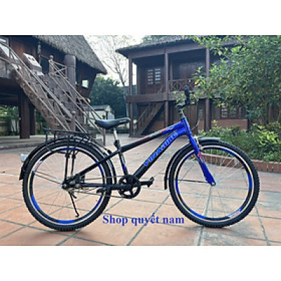 Xe đạp thể thao Vinabike cỡ 24, 26in 3 màu xanh/đỏ/đen, Phù hợp với người cao 1m35 trở lên