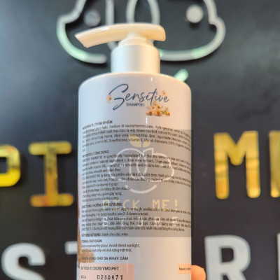 Vemedim Shampoo Sensitive Sữa Tắm Chuyên Dùng cho Da Nhạy Cảm cho Chó Mèo