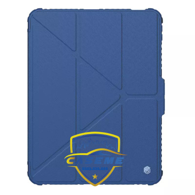 [iPad Pro M4] Bao da chính hãng Nillkin Bumper Leather Case Pro dành cho iPad Pro 11 inch M4 2024, iPad Pro 13 inch M4 2024 (Có khe cắm bút Apple Pencil) - Hàng chính hãng