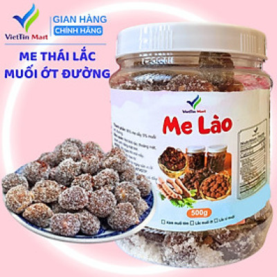 Me Thái Lắc Muối Ớt Đường Viettin Mart 500G