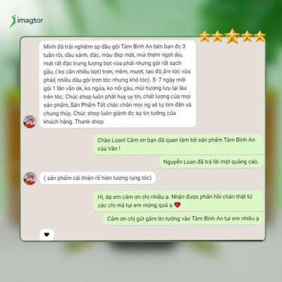 Dầu Gội Tâm Bình An giữ tron tinh túy từ các nguyên liệu thiên, cung cấp dưỡng chất từ dược liệu quý Trà Hoa Vàng - 500ml