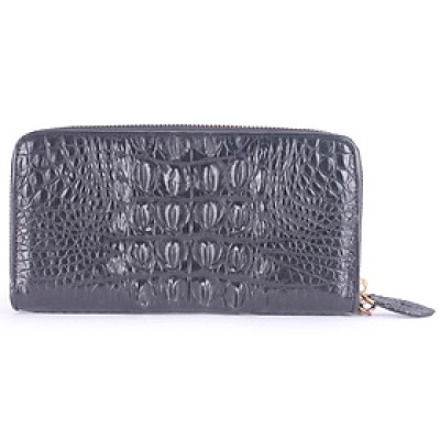 Ví nữ da cá sấu nhiều loại màu đen HJ93202-09-37-45-60-95 