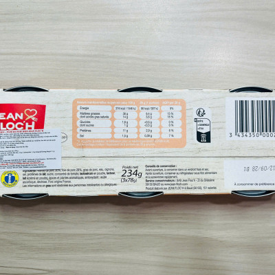 Lốc 3 hộp Pate gan heo Jean Floch 234g ( 78gx3) - Foie